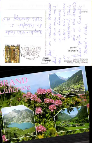 742642 Mehrbild AK Brand Lünersee Alpenflora Blumen