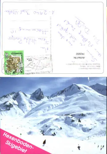 742692 Zürs am Arlberg Skigebiet Hexenboden mit Valluga Wintersport