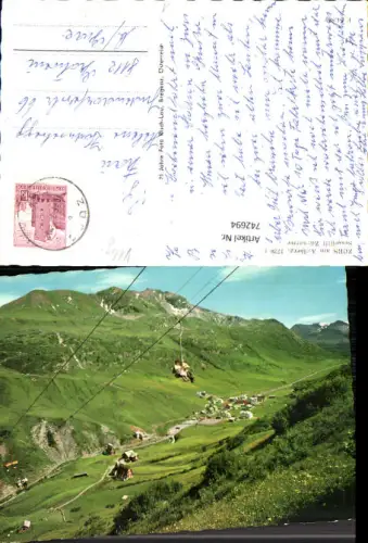 742694 Zürs am Arlberg Sessellift Zürsersee