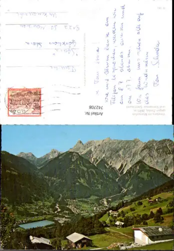 742708 Vandans im Montafon geg. Zimba u. Vandanser Steinwand