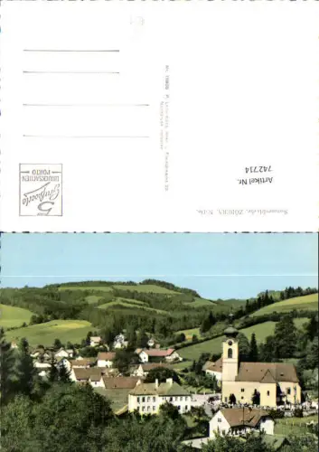 742714 Zöbern Ansicht m. Kirche