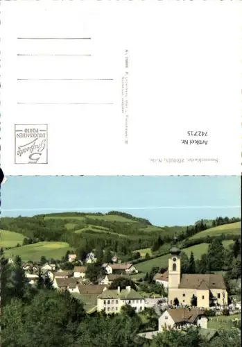 742715 Zöbern Ansicht m. Kirche