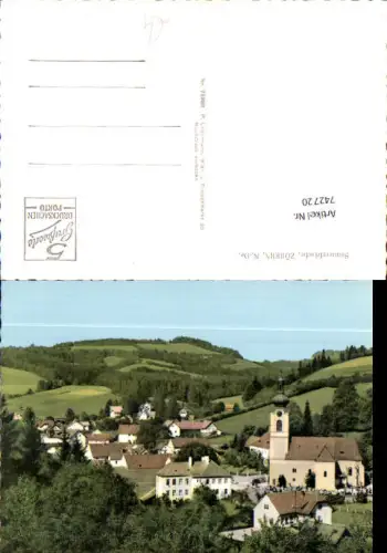 742720 Zöbern Ansicht m. Kirche