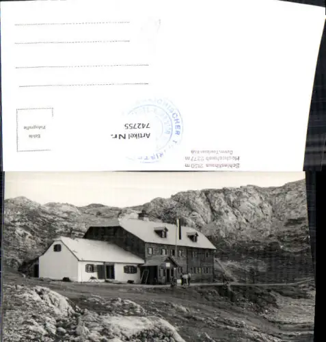 742755 Foto AK Schiestlhaus Hochschwab Seewiesen Steiermark