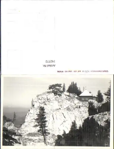 742772 Foto AK Gauermannhütte a. d. Dürren Wand Miesenbach