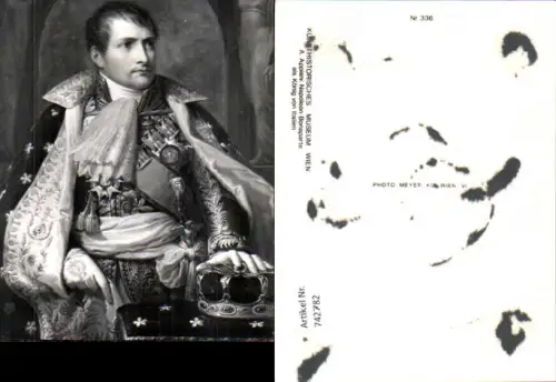 742782 Foto v. Gemälde Wien Vienna Kunsthistorisches Museum Napoleon Bonaparte Adel