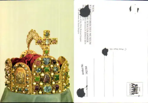 742784 Wien Vienna Kunsthistorisches Museum Schatzkammer Krone Hl. Römisches Reich