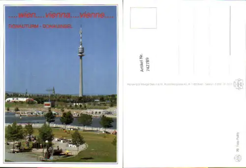 742789 Wien Vienna Donauturm Donauinsel