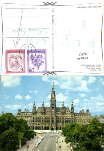 742823 Wien Vienna Rathaus