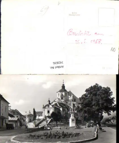 742826 Foto AK Eisenstadt Haydn Kirche Bergkirche