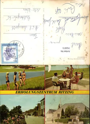 742873 Mehrbild AK Ritzing Erholungszentrum Schwimmbad Kirche