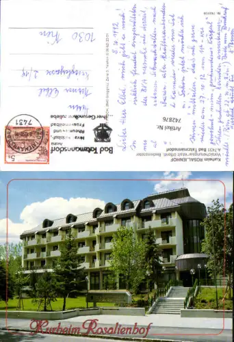 742876 Bad Tatzmannsdorf Kurheim Rosalienhof