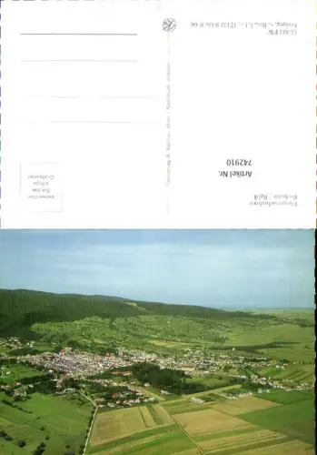 742910 Fliegeraufnahme Rechnitz Totale