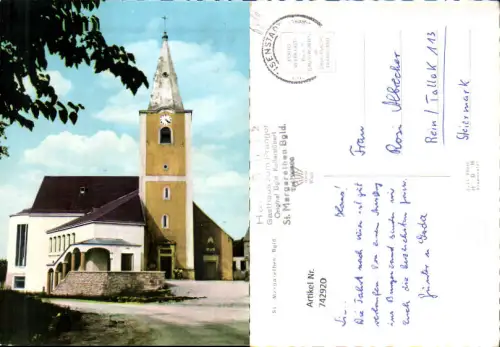 742920 Foto AK St Margarthen Kirche