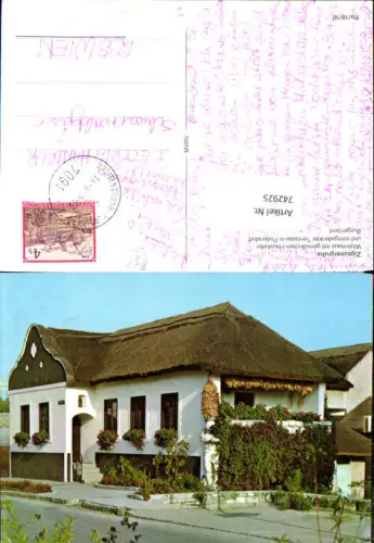 742925 Podersdorf am See Zigeunergrube Wohnhaus