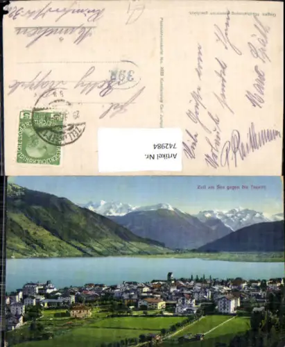 742984 Zell a. See geg. d. Tauern