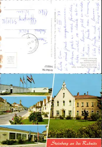 743017 Mehrbild AK Steinberg a. d. Rabnitz Robi Fabrik Marianum Raiffeisenbank