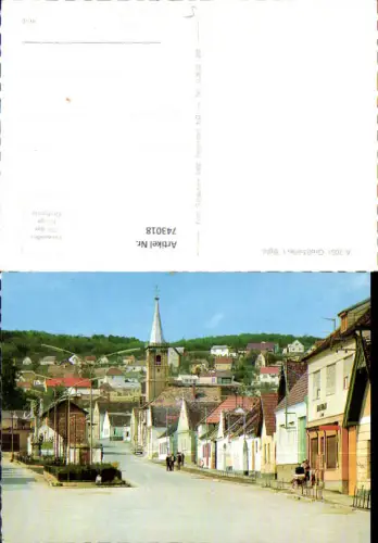 743018 Großhöflein Straßenpartie m. Kirche