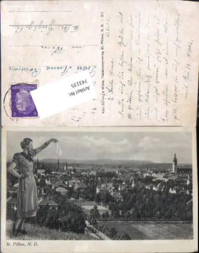 743135 St. Pölten Frau Taschentuch