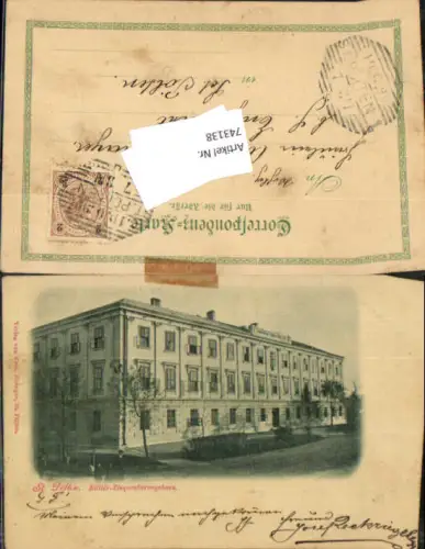 743138 St. Pölten Militär Einquartierungshaus Kaserne 1900