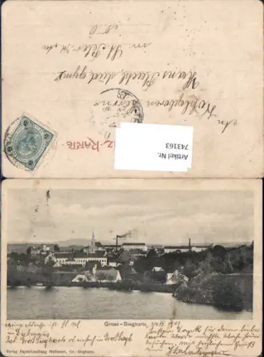 743163 Groß-Siegharts Grossiegharts 1903 n. St. Peter in der Au