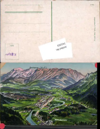 743203 Künstler AK Eugen Felle unsign. Reichenau an der Rax Wartholz Hirschwang
