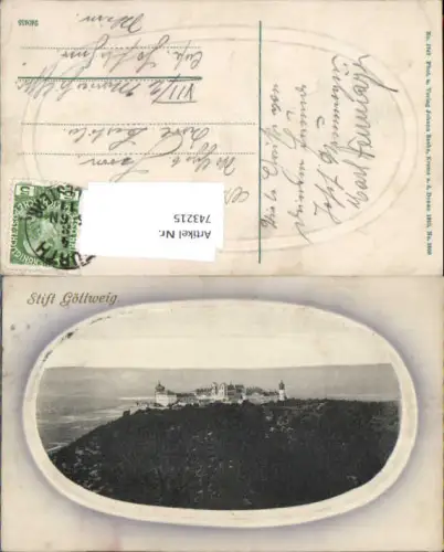 743215 Präge Passepartout Göttweig Furth Stift