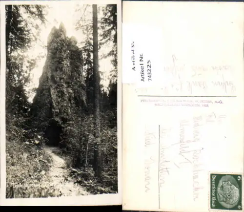 743225 Teufelskirche Tormäuer Kienberg gel Ulmerfeld Hausmenig Amstetten