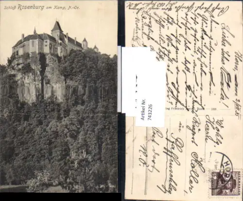 743226 Schloss Rosenburg am Kamp Mold