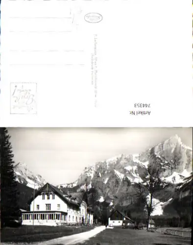 744353 Foto AK Alpengasthof Bodenbauer a. Hochschwab St Ilgen Thörl
