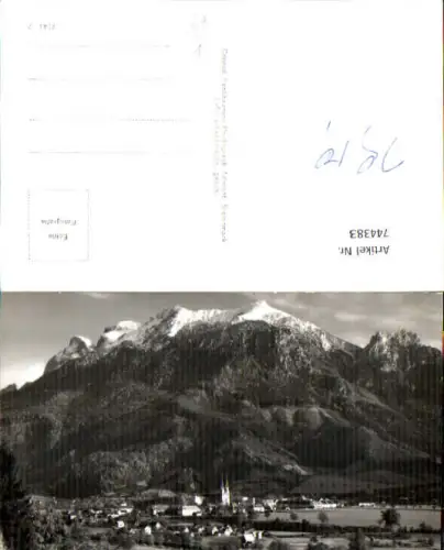 744383 Foto AK Admont mit Sparafeld Reichenstein pub Conrad Frankhauser