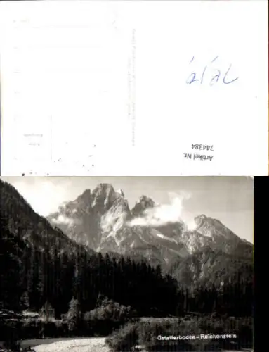 744384 Foto AK Gstatterboden Reichenstein Weng i. Gesäuse pub Conrad Frankhauser