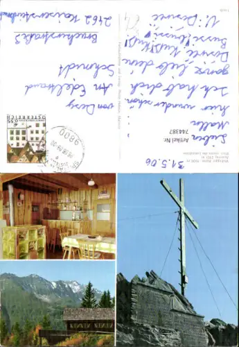 744387 Mehrbild AK Mallnitz Wolligger Hütte Auernig Blick geg. d. Lonzahütte