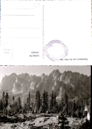 744393 Foto AK Gosaukamm v. d. Eben Alm Gosau