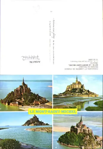 744442 Mehrbild AK Le Mont-Saint-Michel Manche Kloster Insel France