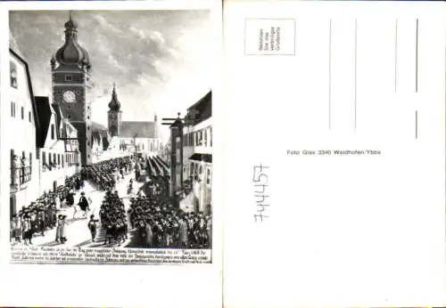 744457 Mayrhofen Foto von Darstellung 1801 Stadtplatz