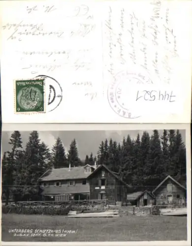 744521 Foto AK Unterberg Schutzhaus Thal Muggendorf