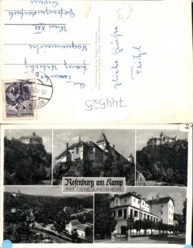 744525 Mehrbild AK Rosenburg am Kamp Genesungsheim Rosenburg-Mold