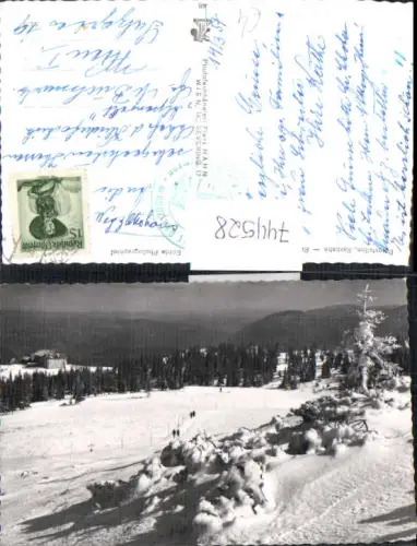 744528 Foto AK Bergstation Raxbahn Wintersport Reichenau a. d. Rax