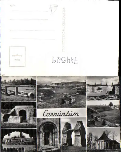 744529 Mehrbild Foto AK Carnuntum Römische Ausgrabung Archäologie