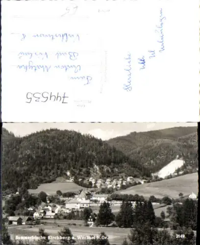 744535 Foto AK Kirchberg a. Wechsel Ansicht