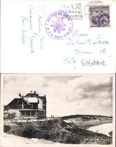 744543 Foto AK Ottohaus Reichenau a. d. Rax