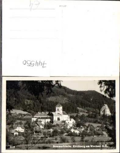 744550 Foto AK Kirchberg a. d. Rax Ansicht Pfarrkirche Wolfgangskirche