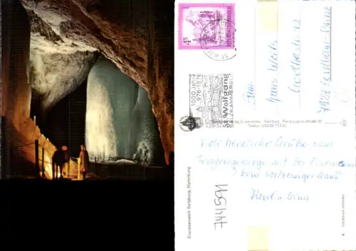744591 Eisriesenwelt Salzburg Hymirburg Bergbau Höhle