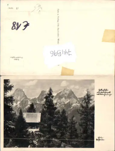744596 Foto AK Zellerhütte Warscheneck mit Toten Gebirge b. Vorderstoder pub Foto Oth