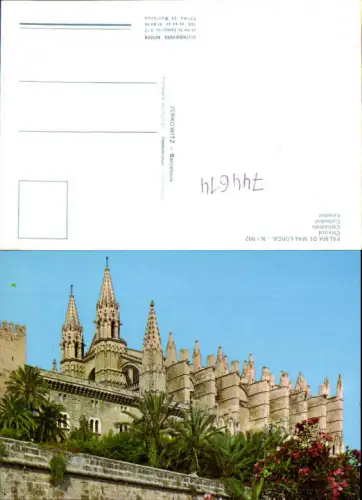 744614 Palma de Mallorca Catedral Kathedrale Spain