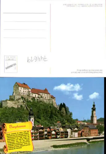 744619 Burghausen a. d. Salzach mit Burg