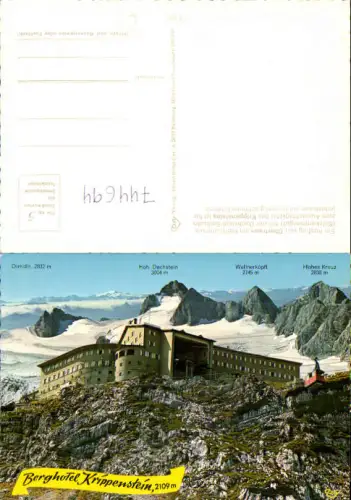744694 Obertraun Krippenstein Berghotel Seilbahn Gondel