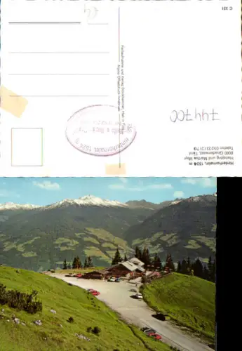 744700 Gnadenwald Tirol Hinterhornalm mit Parkplatz