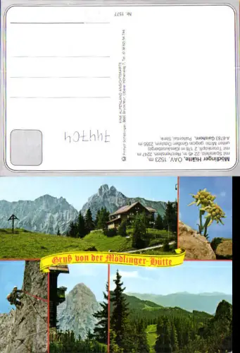 744704 Mehrbild AK Johnsbach Mödlinger Hütte Klettern Bergsteigen Sparafeld Reichenstein